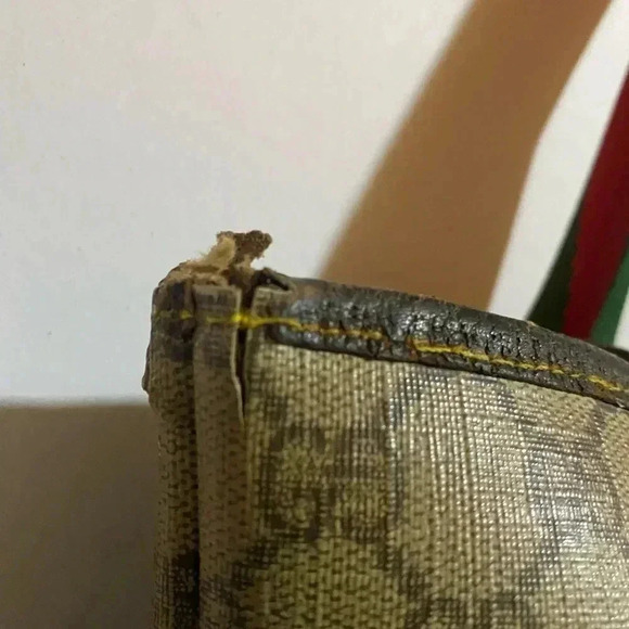 Gucci vintage GG mico web tote handbag - Picture 6 of 16